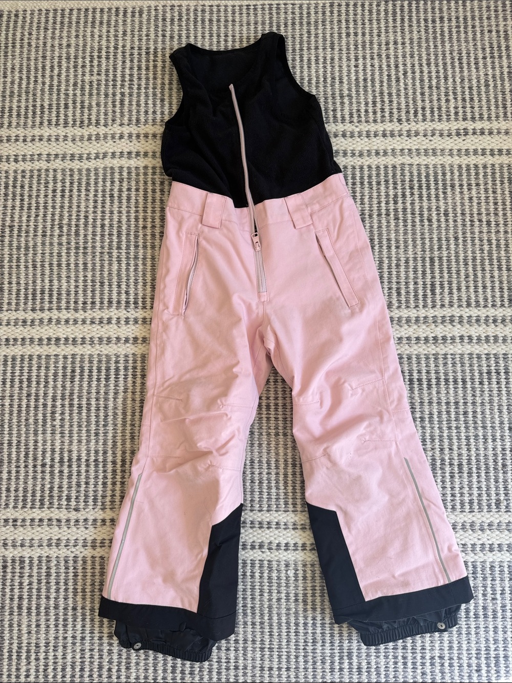 Kids Reima Pink Snow Bib Pants
